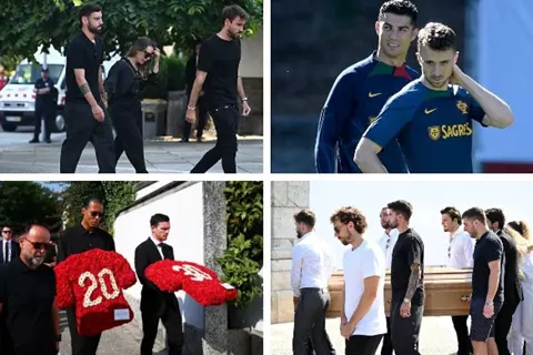 غاب بجسده فقط.. شهادة تبرىء رونالدو بعد أزمة جنازة جوتا